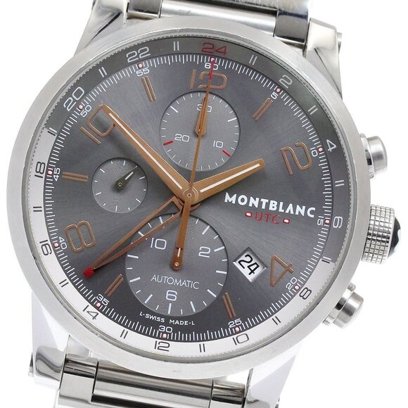 MONTBLANC Timewalker Chrono Voyager UTC 7263 Automatic Men's Watch_888456 - Picture 1 of 6